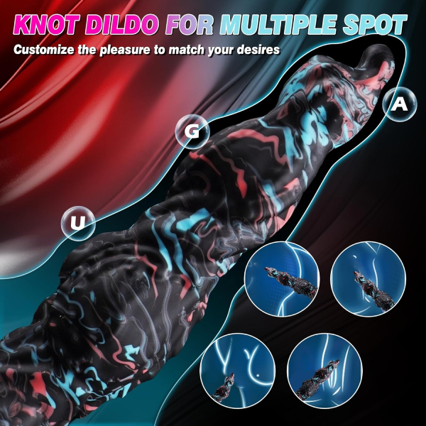 Dildo Silicona Líquido Suave Ventosa Monstruo Alien 8.46 Inch