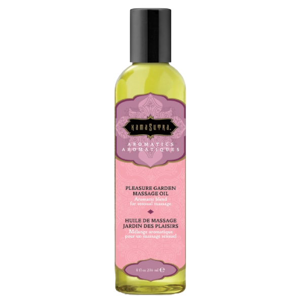 Aceite Para Masajes Larga Duración Kama Sutra Pleasure Garden 8 OZ
