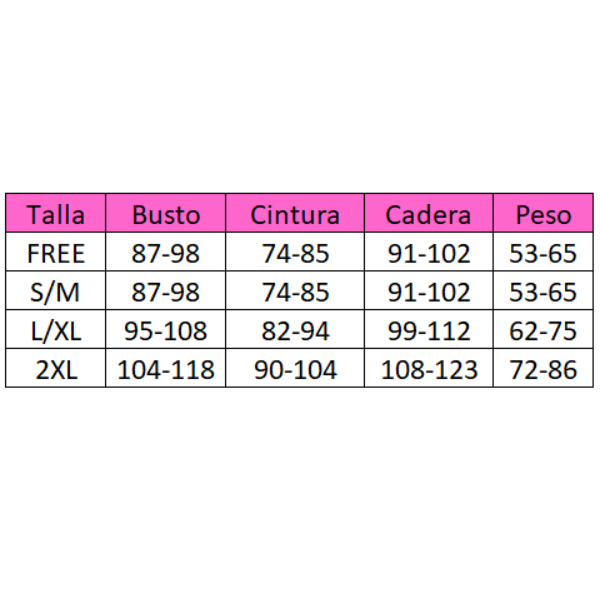 Lencería Cosplay Disfraces Babydoll Camison Unitalla