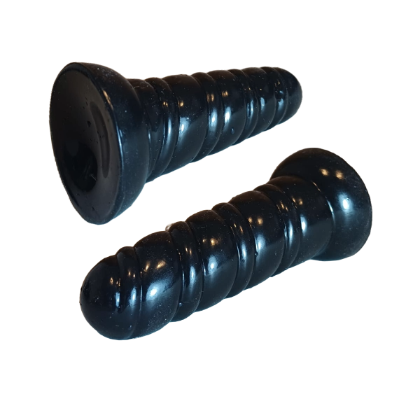 Plug Gradual Grueso Dildo Prostático Ventosa 5