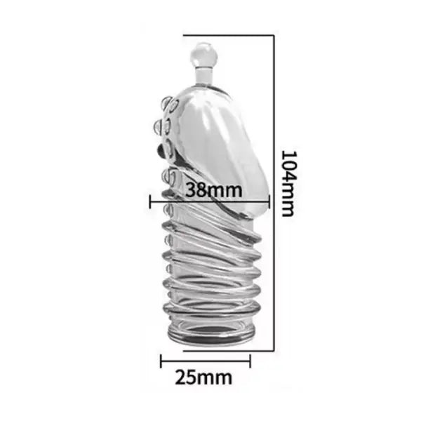Media Funda Para Pene Extensora Con Textura