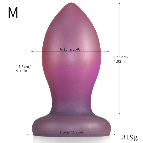 Plug Tapon Juguete Sexual Anal Premium Silicona M