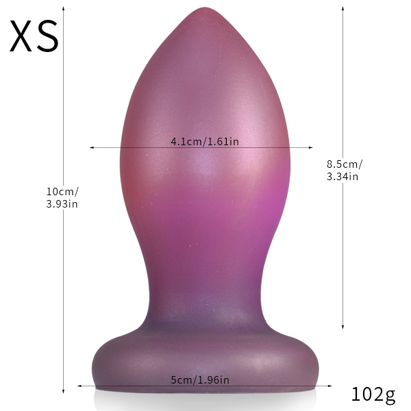 Plug Tapon Juguete Sexual Anal Premium Silicona XS