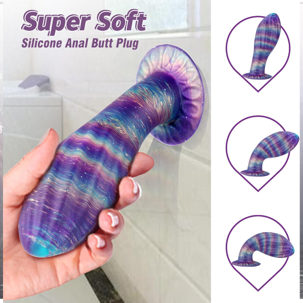 Plug Tapon Anal Premium Alien Silicona Juguete Sexual 6.2 Inch