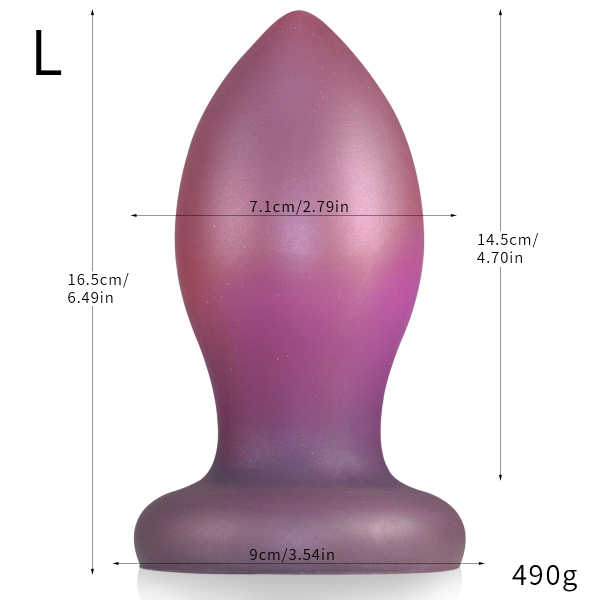Plug Tapon Juguete Sexual Anal Premium Silicona L