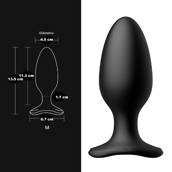 Vibrador Prostatico Plug Lovense Hush 2