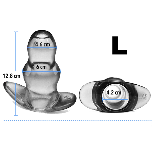 Plug Anal de silicon con Hueco effecto dilatador