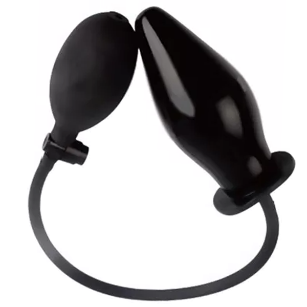 Plug Anal Inflable Flexible y Suave