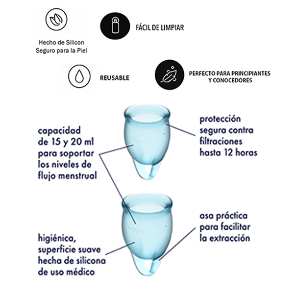 Kit Copa Menstrual Satisfyer Feel Confident