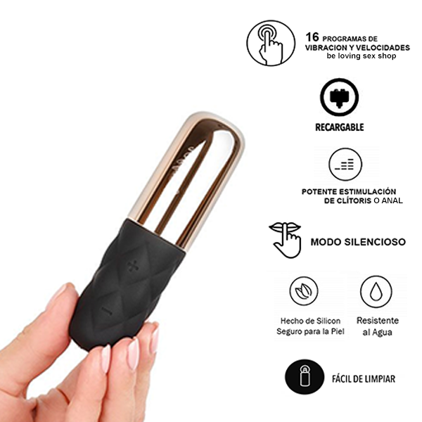 Huevo Vibrador Satisfyer Lovely Honey Black