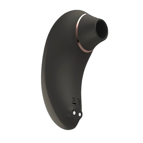Vibrador Succionador Clítoris USB Negro