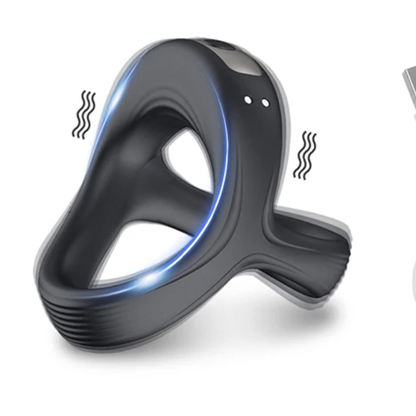Anillo Vibrador Doble Motor Cockring