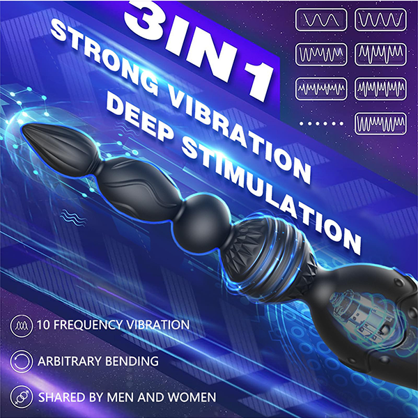 Vibrador Anal Prostatico con App