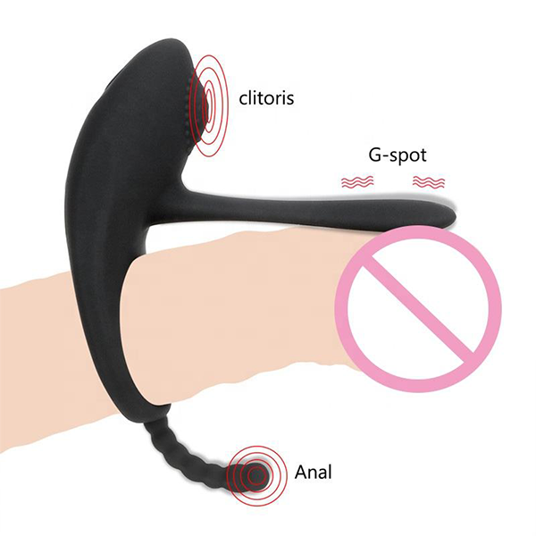 Anillo Vibrador Con Control Remoto, Para Pene y Dedo