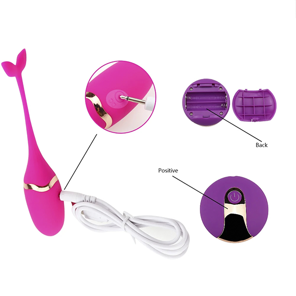 Bala Inalámbrico Silicon Morado