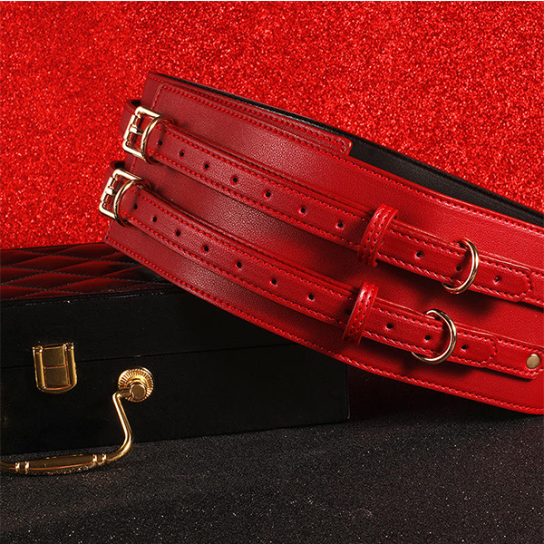 Kit Bdsm Bondage de 7 Piezas Premium Rojo