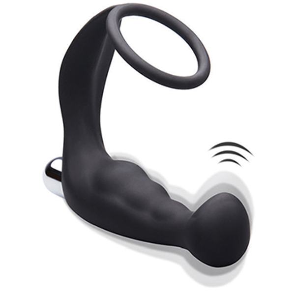 Plug Anal y Anillo Vibrador Próstatico