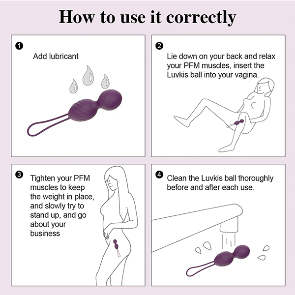 Kit 3 Bolas De Kegel Vibrante Inalámbrico