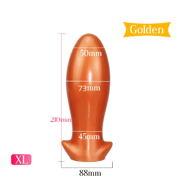 Plug Tapon Juguete Sexual Anal Premium Suave Silicona XL