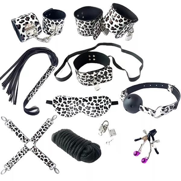 Kit Bondage de 10 Piezas Negro