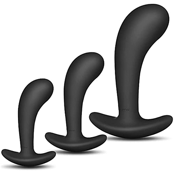Kit de 3 Plug Anal Gradual
