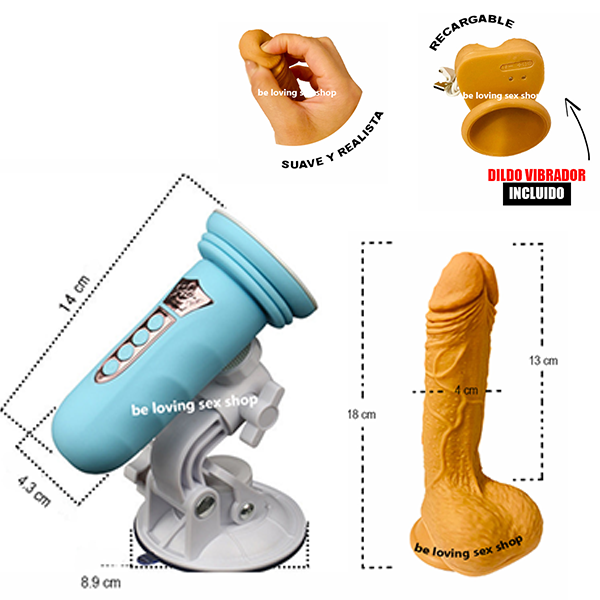 Soporte dildo Vibrador Telescopico