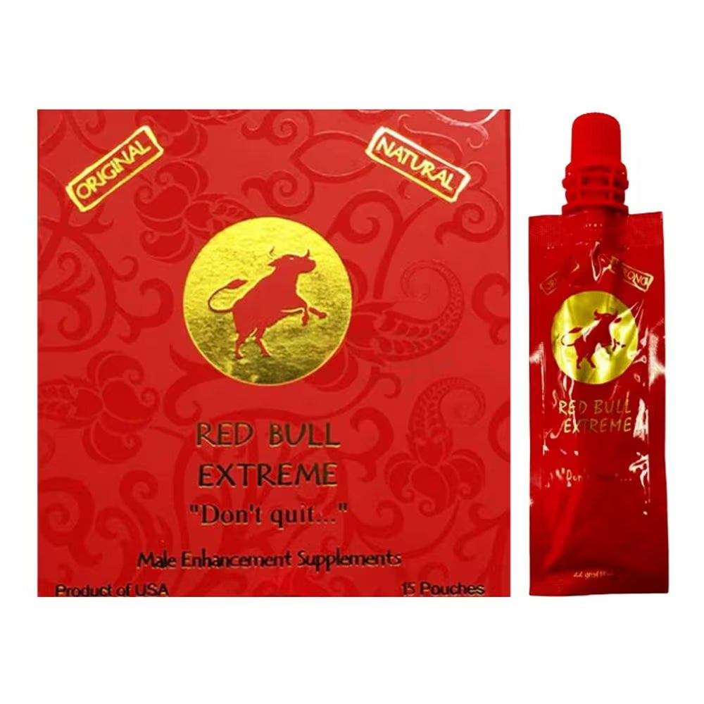 Vigorizante Sexual Masculino Red Bull Extreme