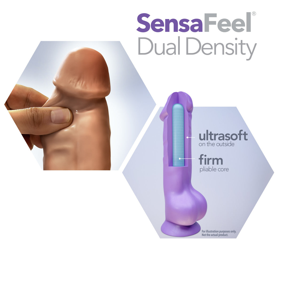 Dildo Blush Au Naturel Realista  Big Billy 9 Inch