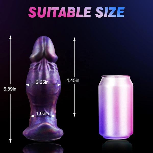 Plug Tapon Anal Premium Suave Silicona Juguete Sexual M
