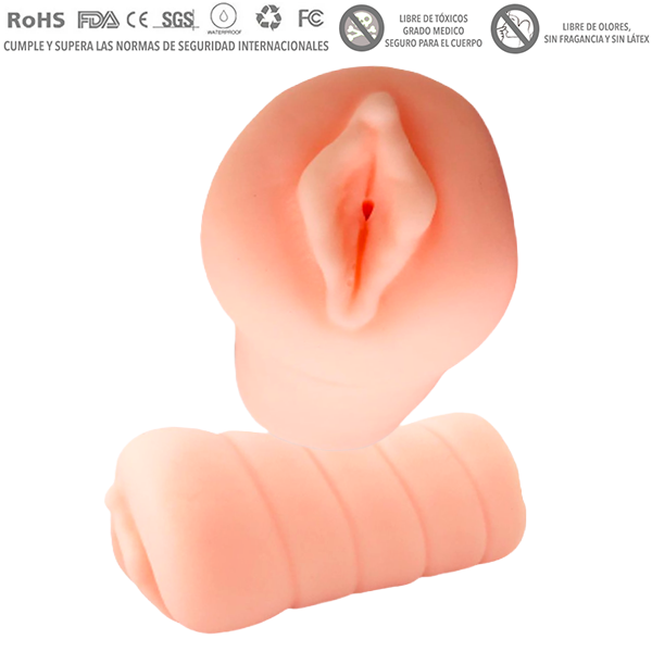 Masturbador Vagina Texturizado Realista Mini, Pocket