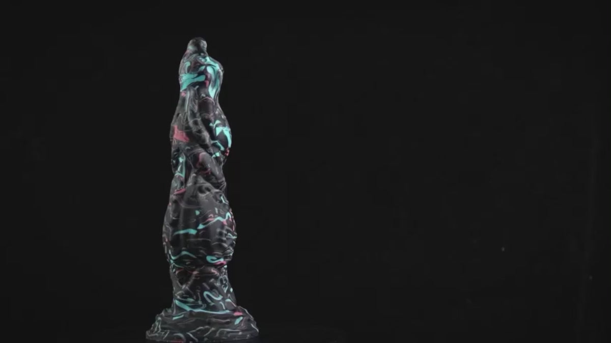 Dildo Silicona Líquido Suave Ventosa Monstruo Alien 8.46 Inch